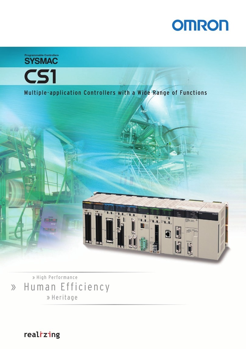 Omron CS1 - Manual de usuario