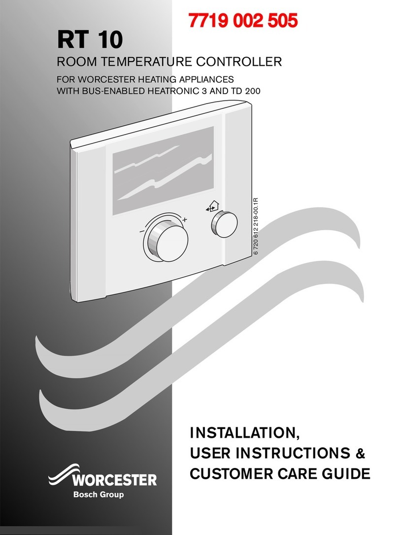 Worcester RT 10 Manual de usuario