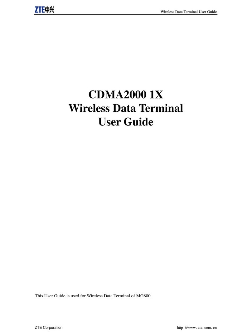 Zte MG880 Manual de usuario