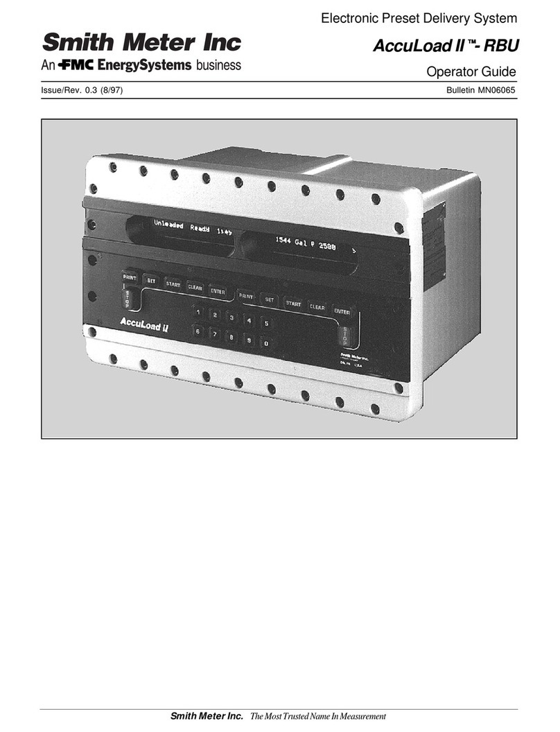 FMC Technologies Smith Meter AccuLoad II Manual FMC Technologies Smith Meter AccuLoad II Manual