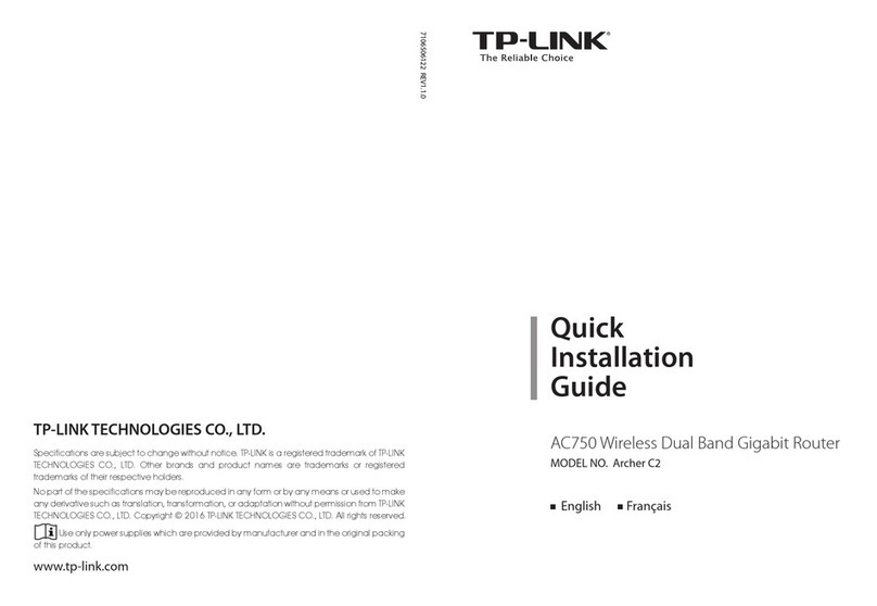 TP-Link Archer C2 Manual de usuario