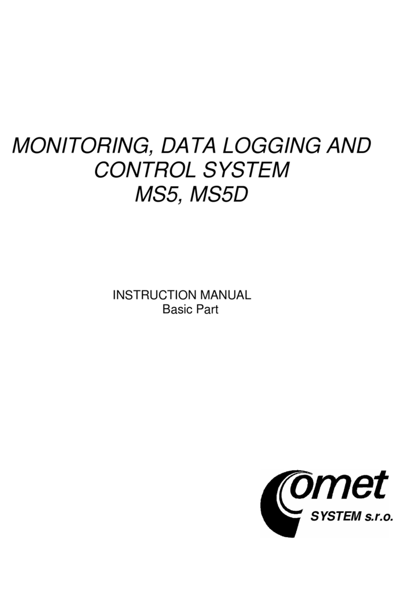 Comet MS5 Manual de usuario