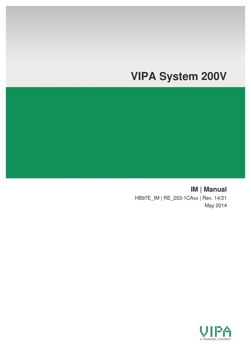 VIPA System 200V Series Manual de usuario