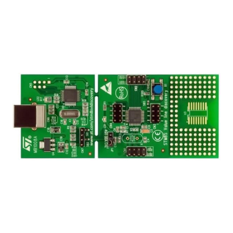 STMicroelectronics STM8 Manual de usuario STMicroelectronics STM8 Manual de usuario