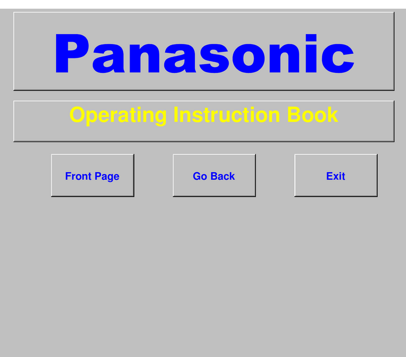 Panasonic TX-W32D2DP Manual de usuario