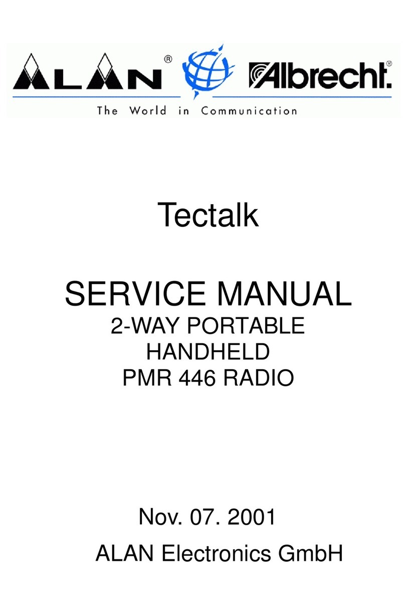 Alan Tectalk Manual de usuario