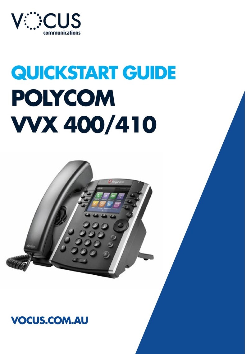 Polycom VVX 400 Series Manual de usuario