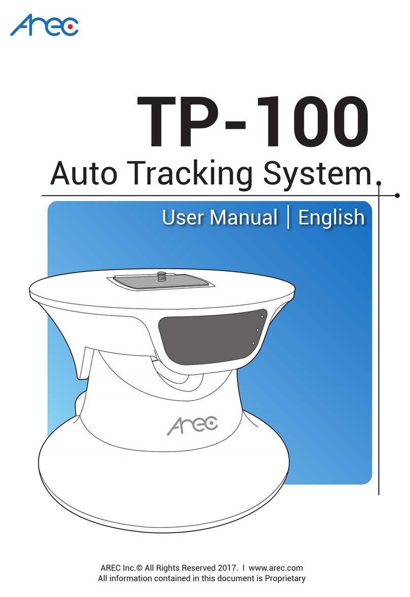 Arec TP-100 Manual de usuario