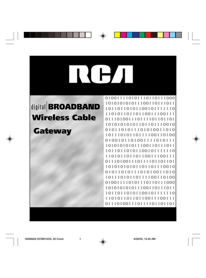 Technicolor - Thomson DCW615 Manual de usuario