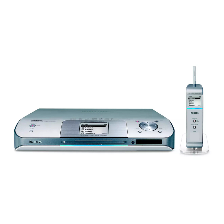 Philips Streamium WACS5 Manual de usuario