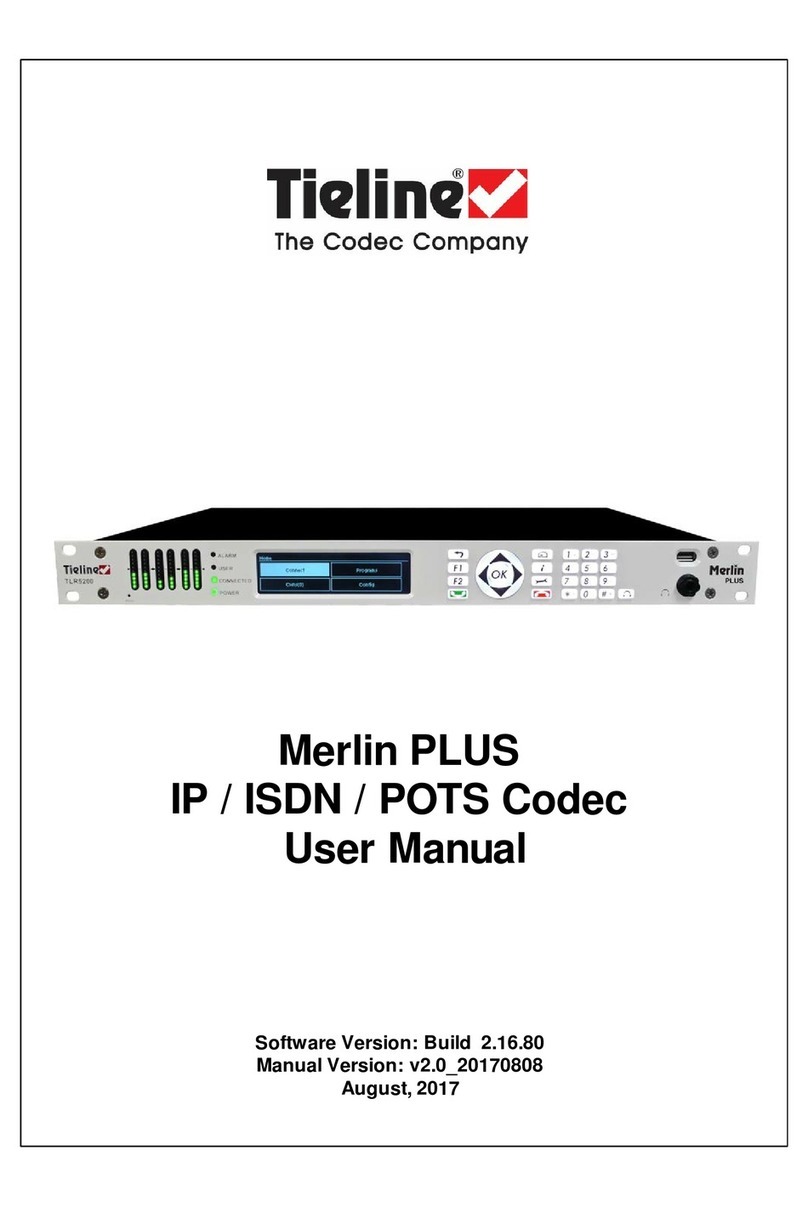 Tieline Merlin PLUS Manual de usuario