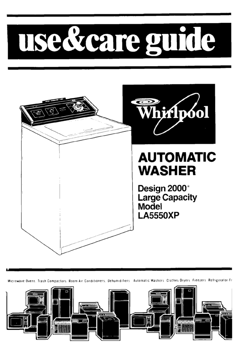 Whirlpool LA5550XPW4 Manual de usuario