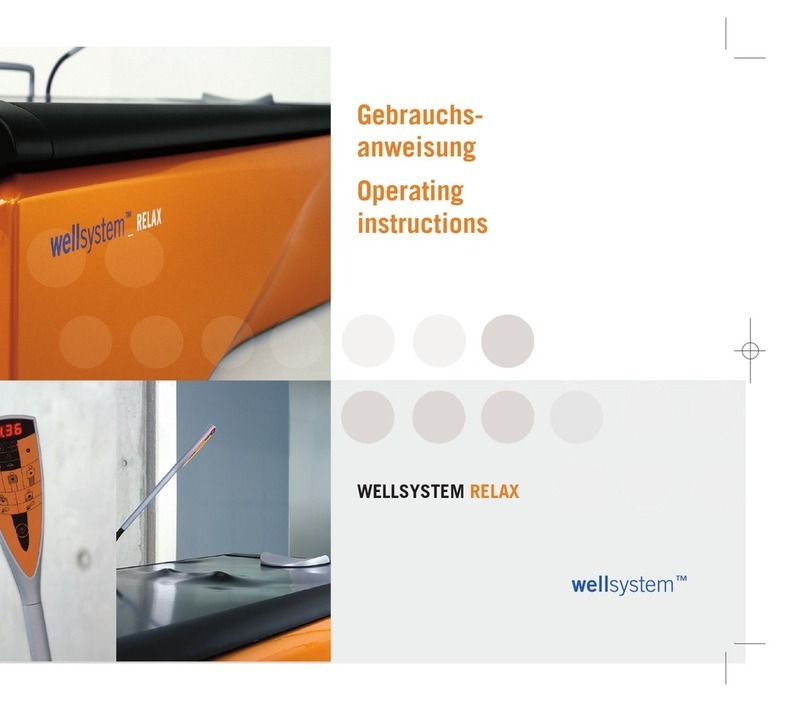 WELLSYSTEM RELAX Manual de usuario