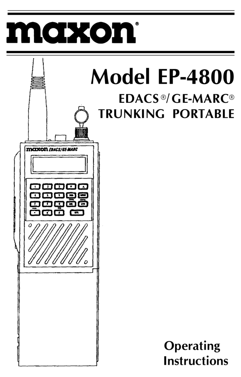 Maxon EP-4800 Manual de usuario
