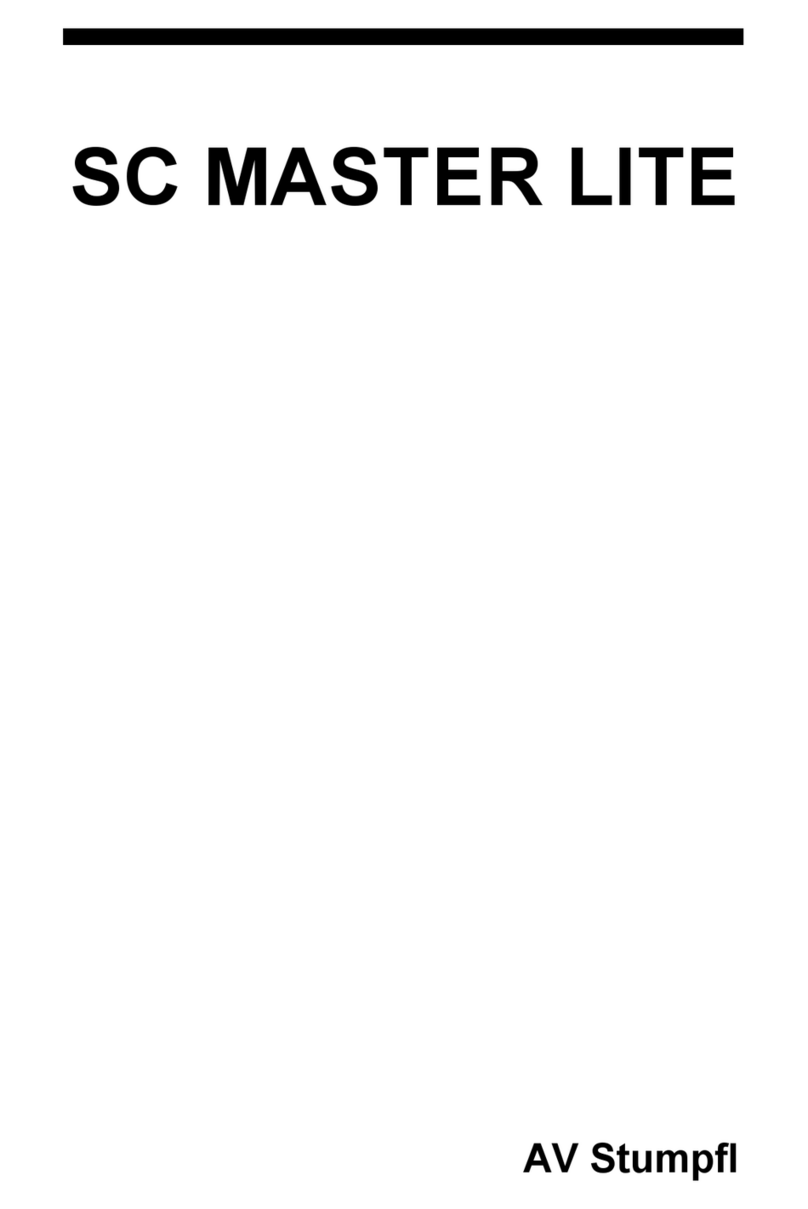 AVstumpfl SC MASTER LITE Manual de usuario