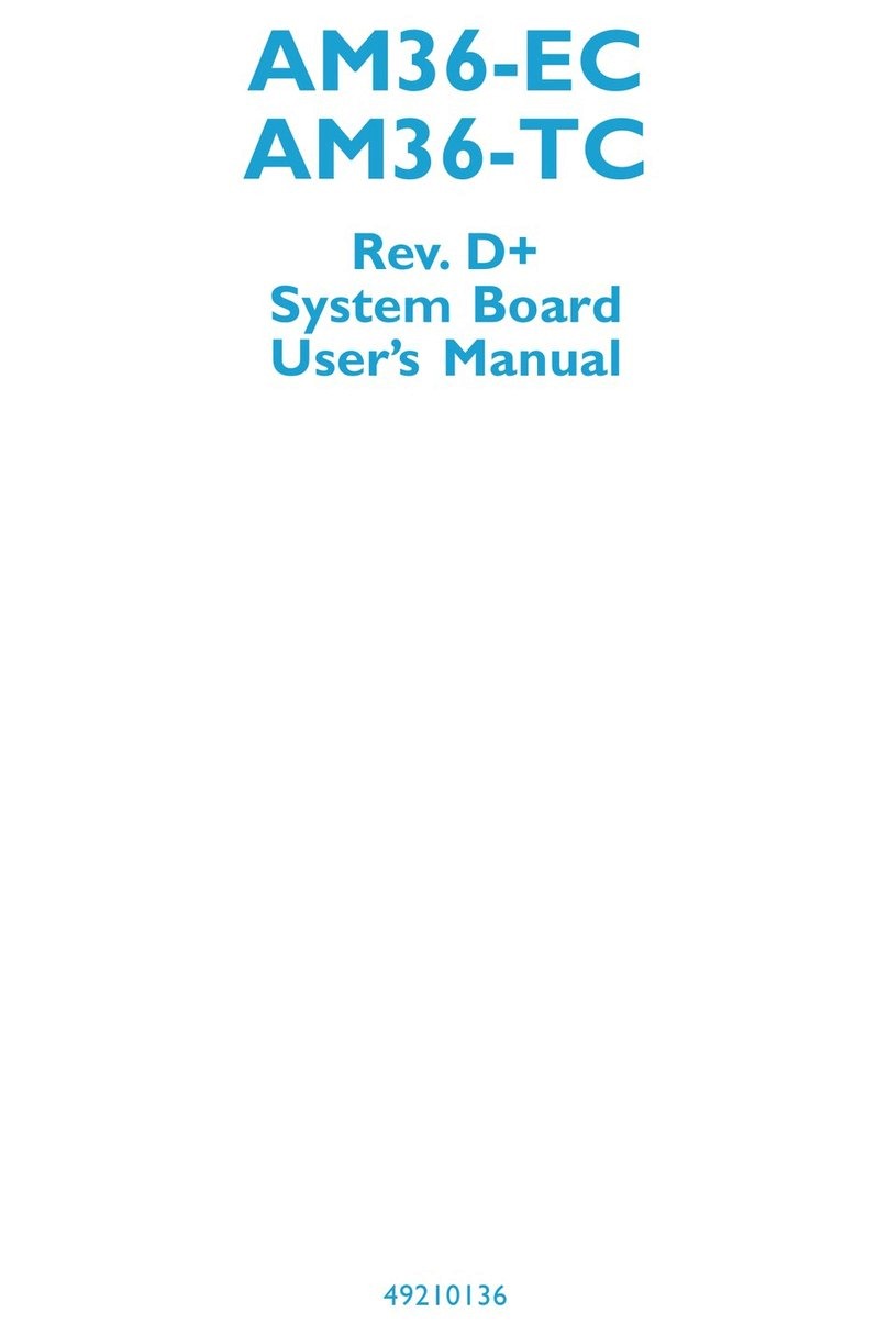 DFI AM36-EC Manual de usuario