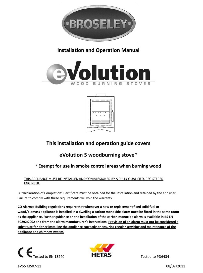 Broseley eVolution Manual de usuario