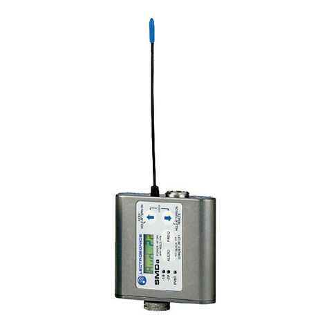 Lectrosonics SMa Series Manual de usuario