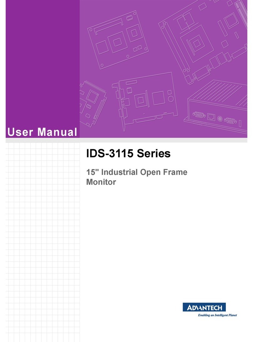 Advantech IDS-3115 Series Manual de usuario Advantech IDS-3115 Series Manual de usuario