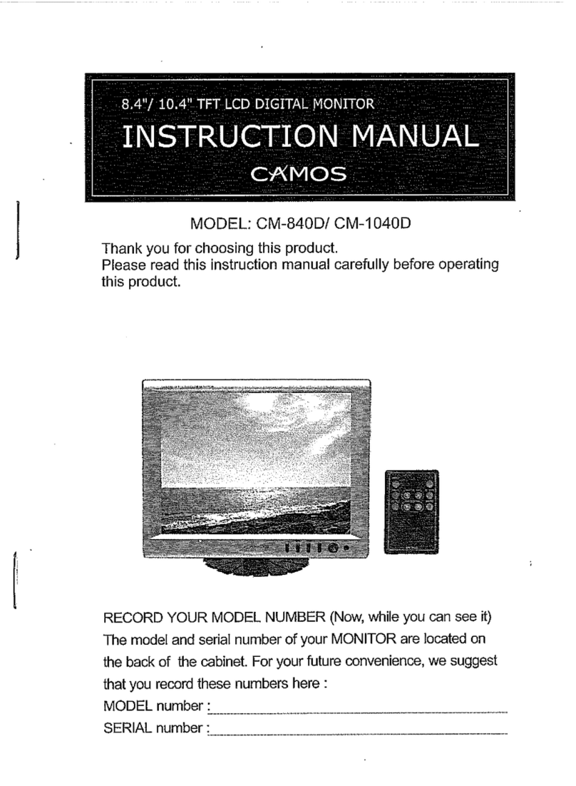 Camos CM-840D Manual de usuario