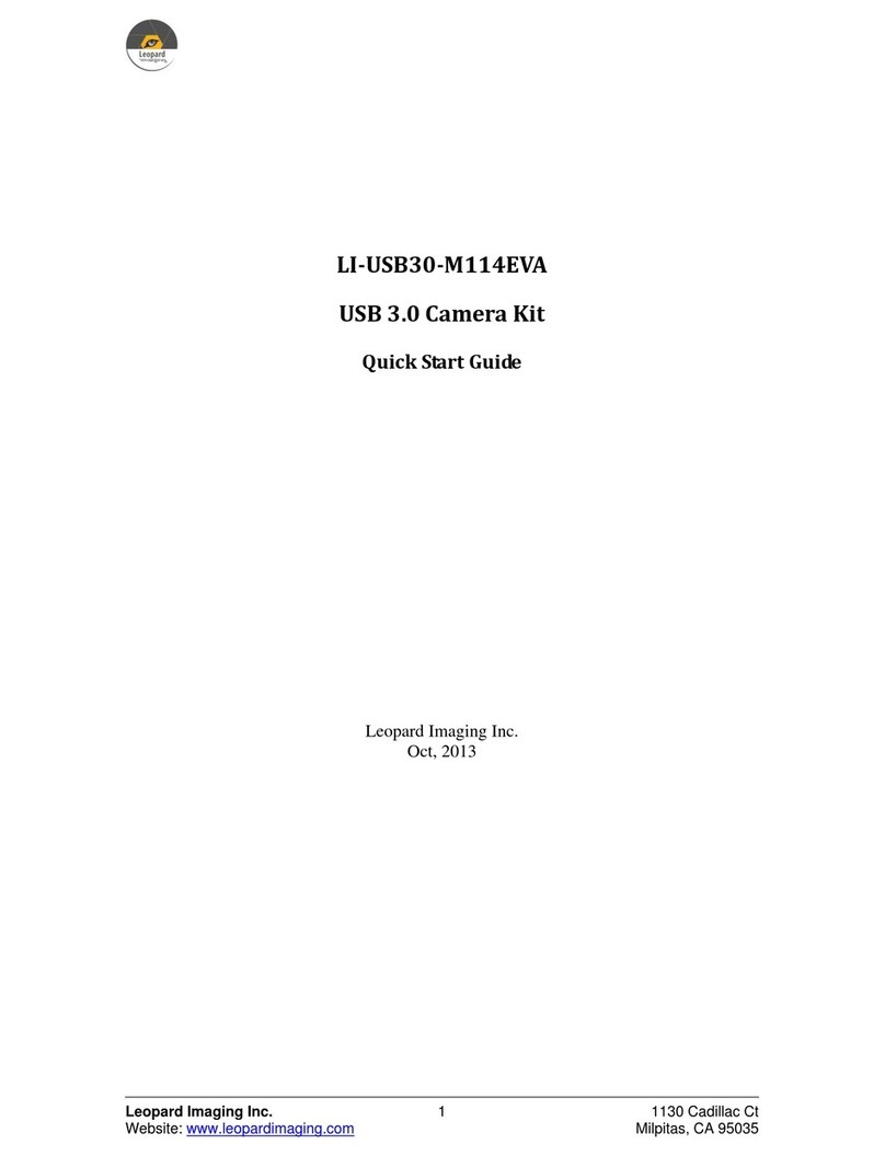 Leopard Imaging LI-USB30-M114EVA Manual de usuario