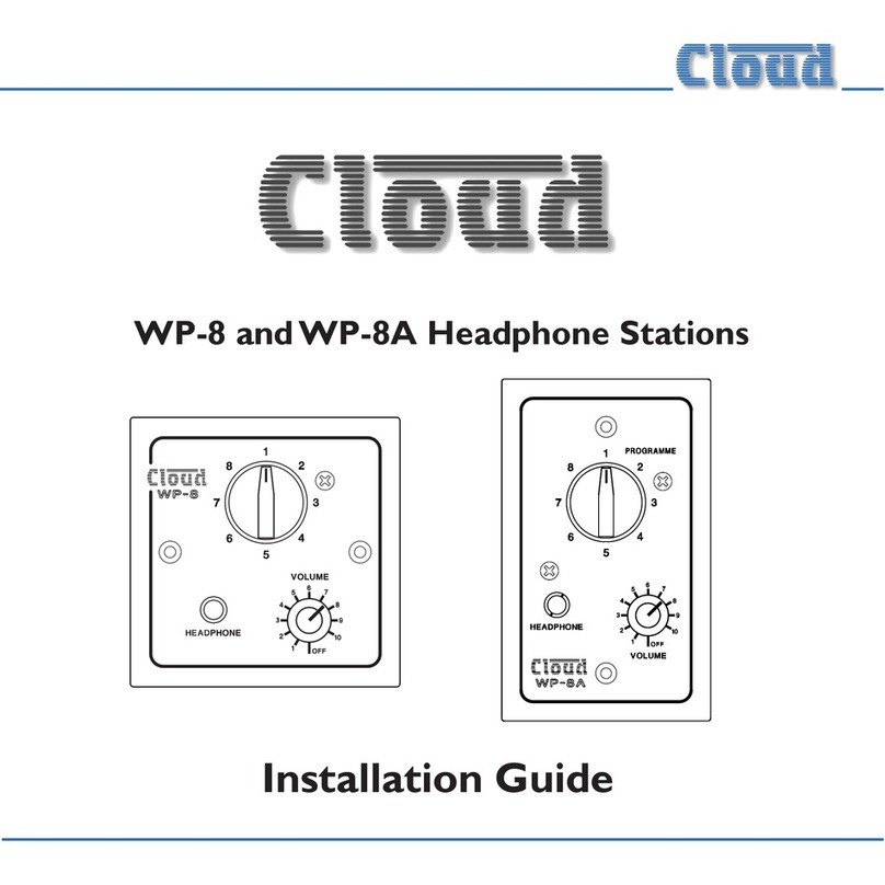 Cload WP-8 Manual de usuario