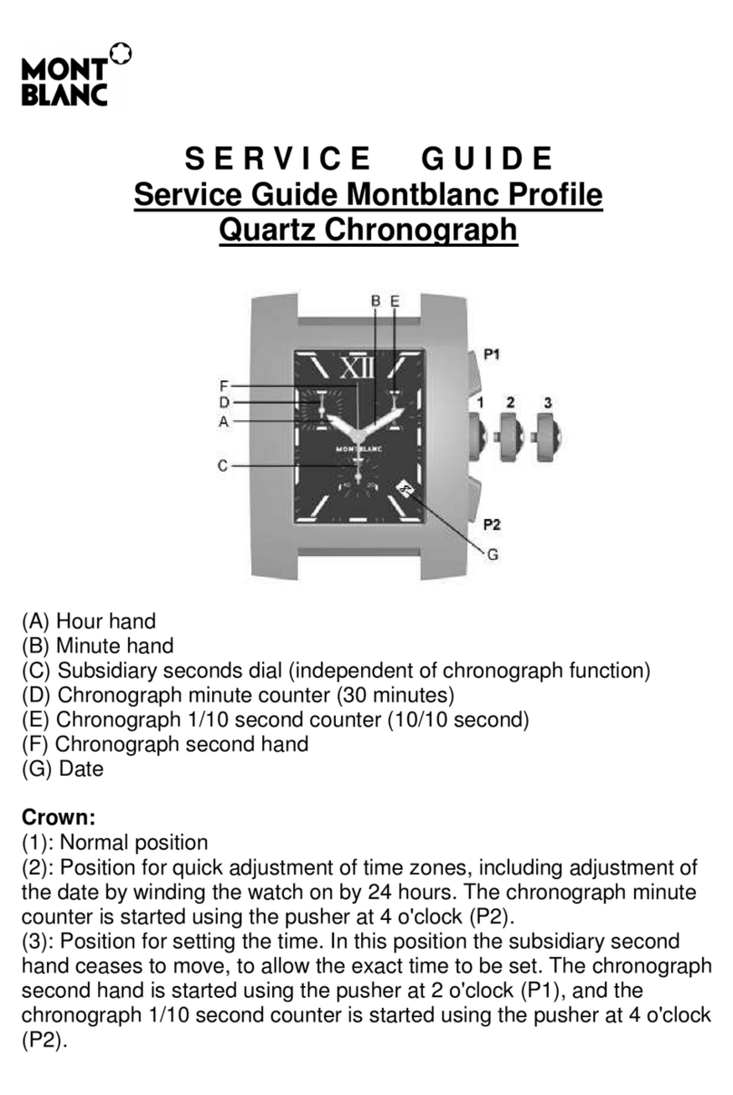 Mont Blanc Profile Manual de usuario Mont Blanc Profile Manual de usuario
