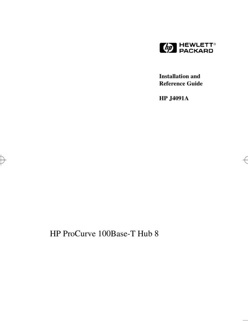 HP J4091A Manual de instalación y funcionamiento