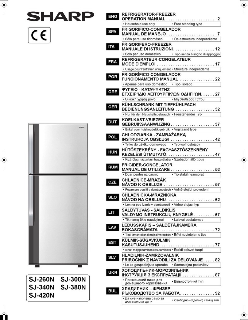 Sharp SJ-260N Manual de usuario