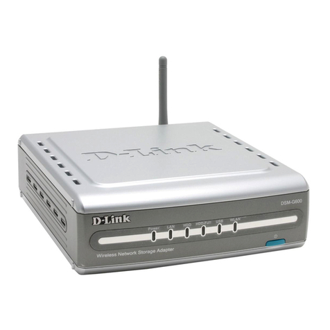 D-Link DSM-G600 - MediaLounge Wireless G Network Storage Enclosure NAS... Manual de usuario