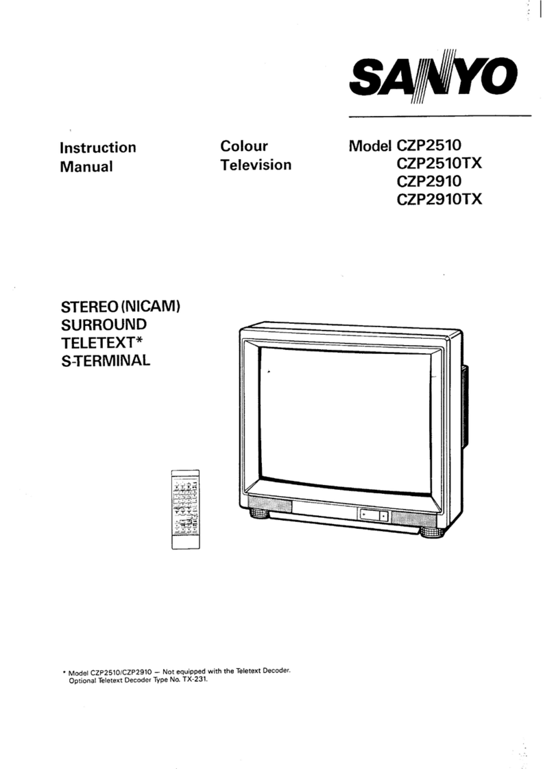 Sanyo CZP2510 Manual de usuario
