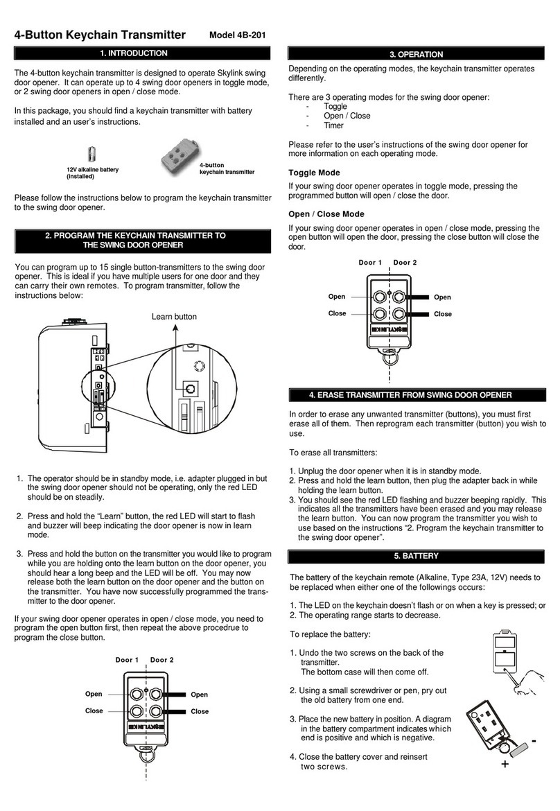 SkyLink 4B-201 Manual de usuario