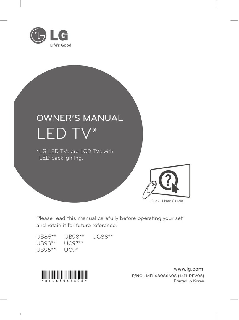 LG UB85 Series Manual de usuario