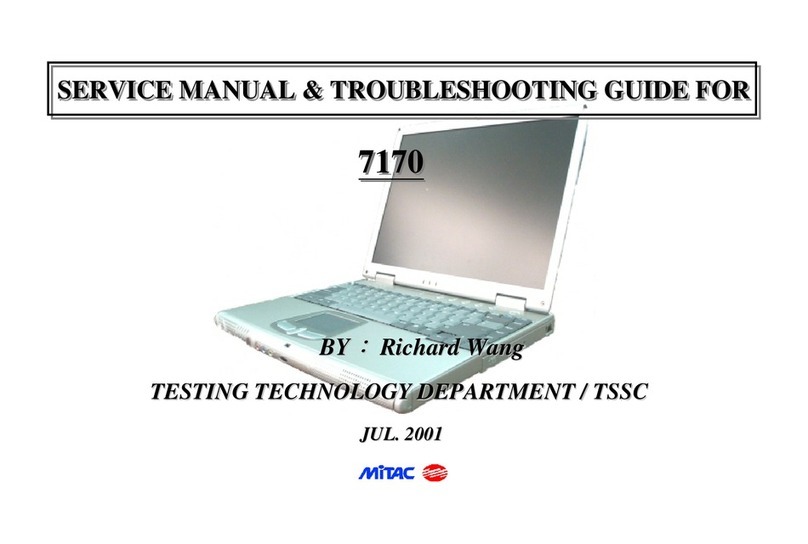 MiTAC 7170 Manual de usuario