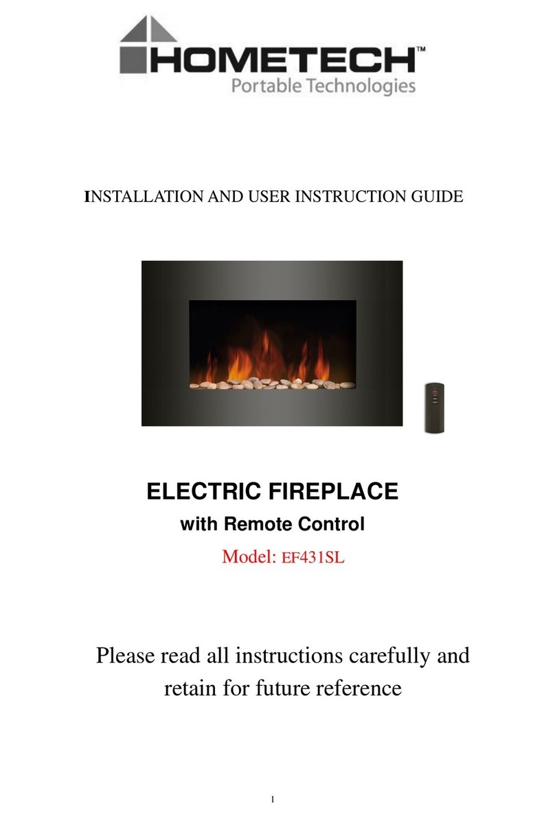 HomeTech EF431SL Manual de usuario