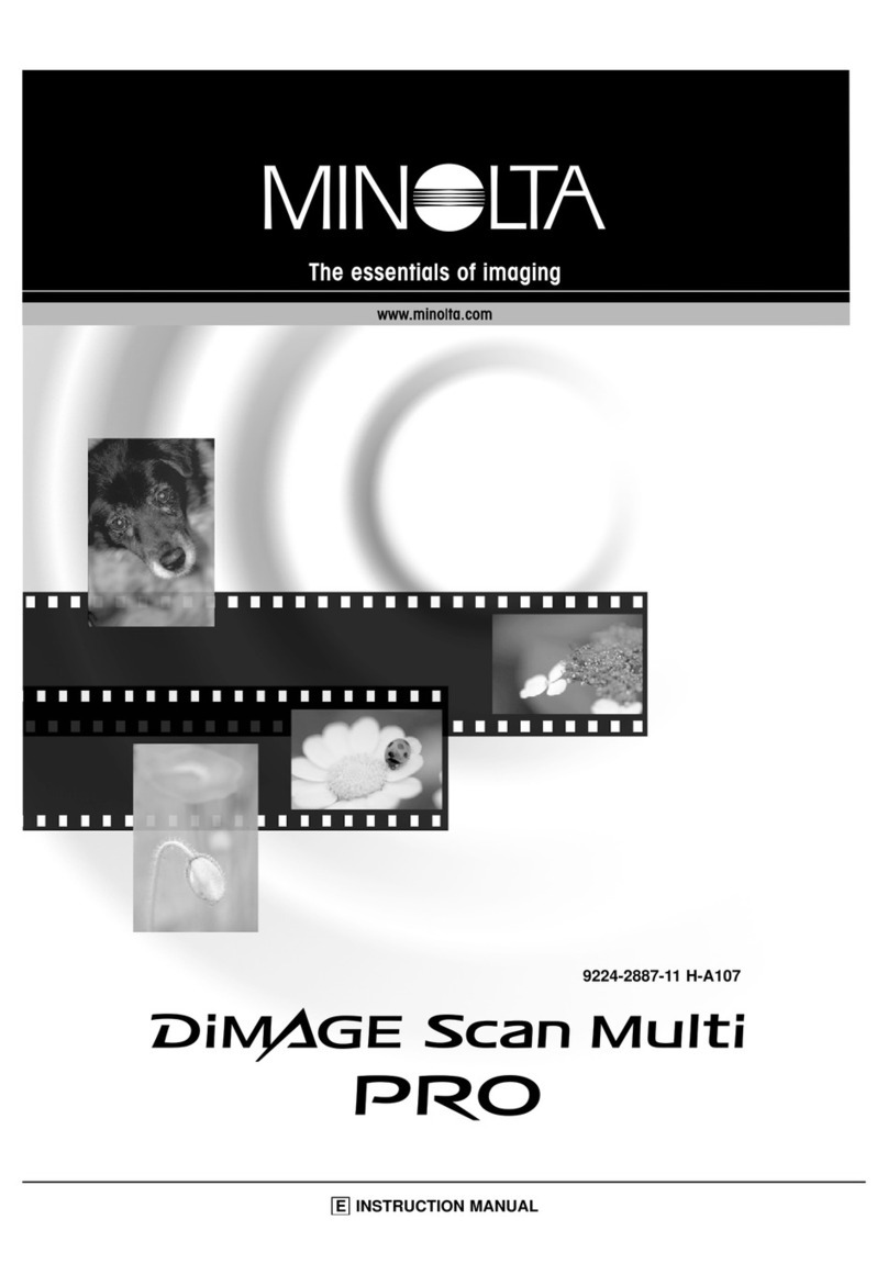 Minolta DiMAGE Scan Multi PROAF-5000 Manual de usuario
