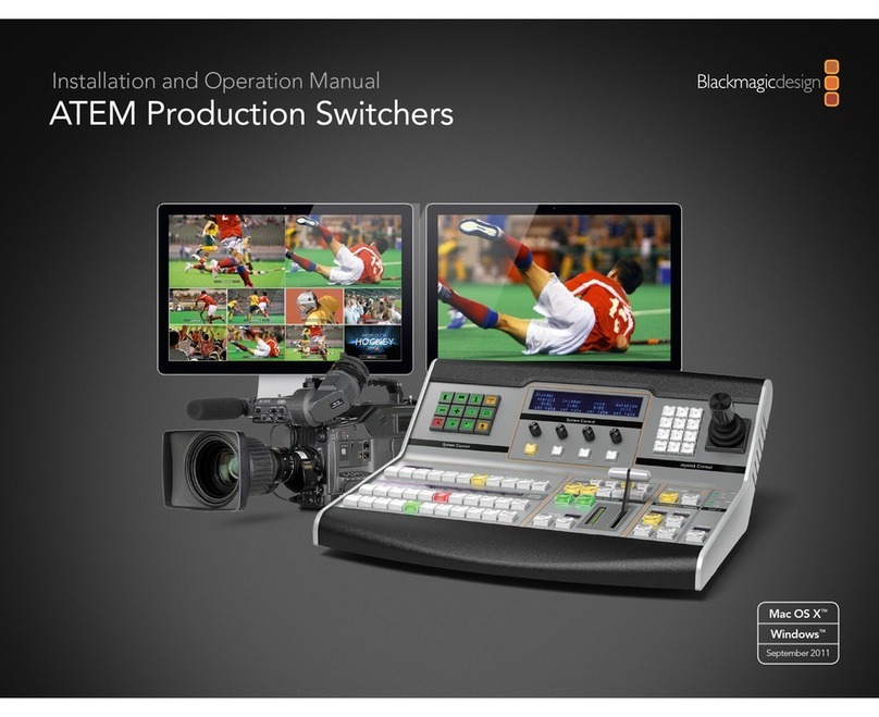 Blackmagicdesign ATEM Camera Converter Manual de usuario