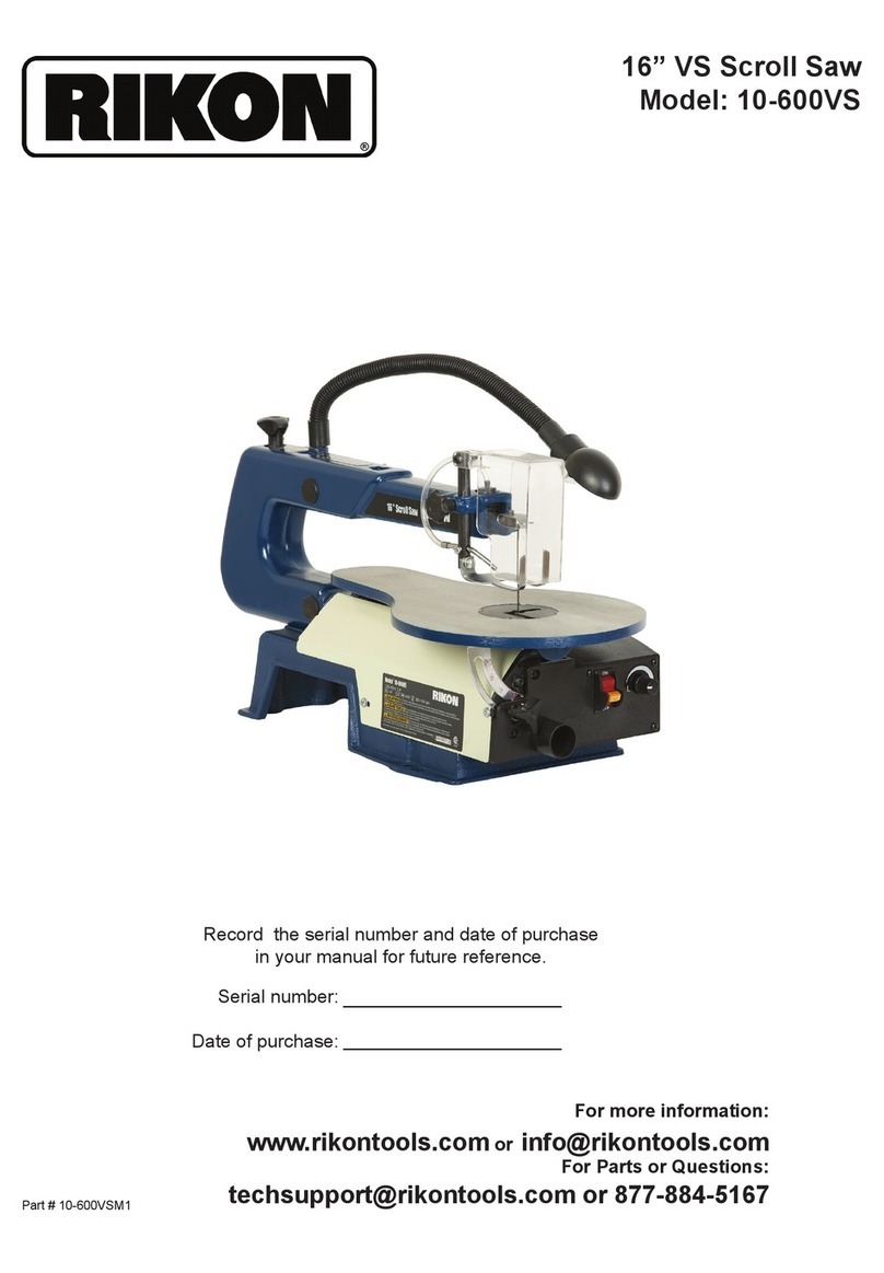 Ricon 10-600VS Manual de usuario