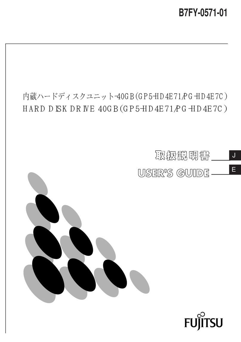 Fujitsu GP5-HD4E71 Manual de usuario Fujitsu GP5-HD4E71 Manual de usuario