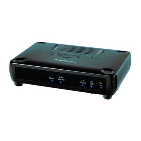 Devolo dLAN 200 DSpro Manual de usuario