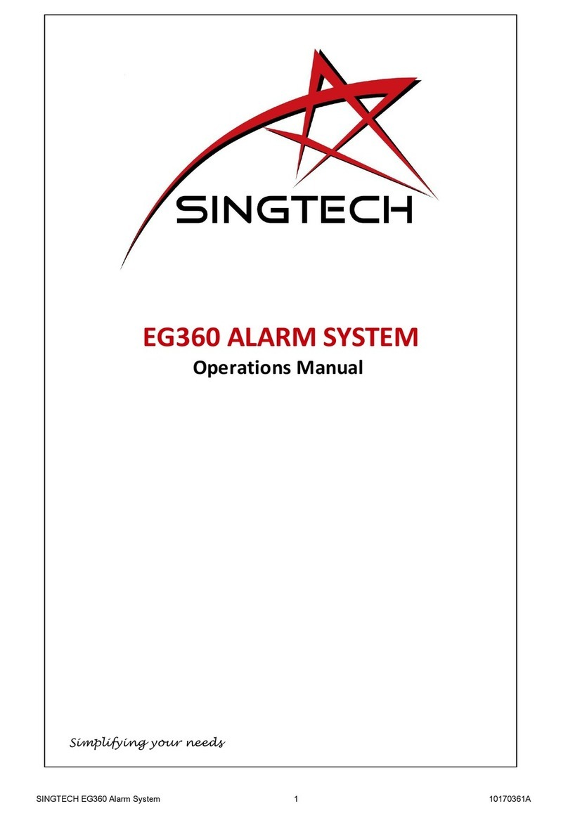 Singtech EG360 Manual de usuario