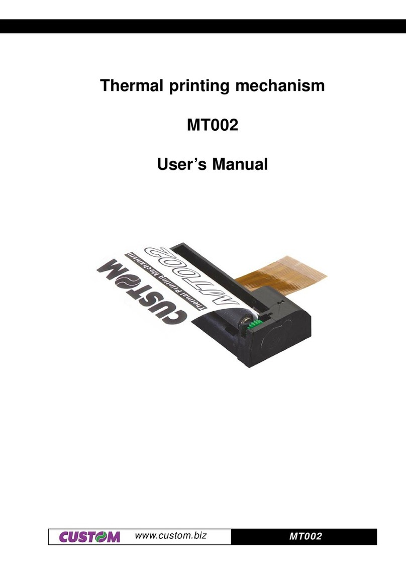 Custom Audio Electronics MT002 Manual de usuario