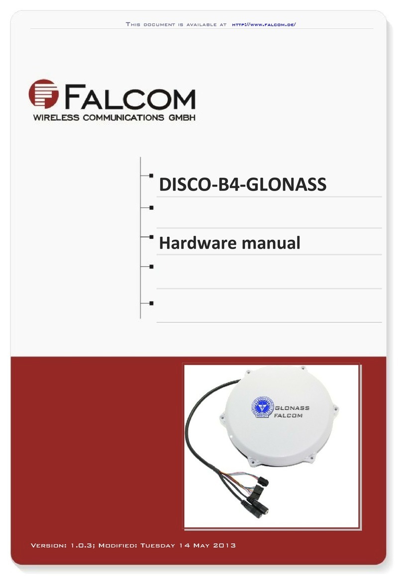 FALCOM DISCO-B4-GLONASS Manual de usuario