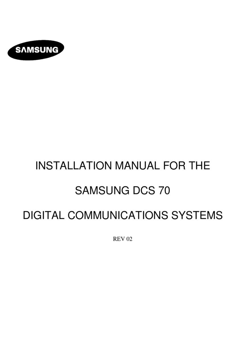 Samsung DCS 70 Manual de usuario
