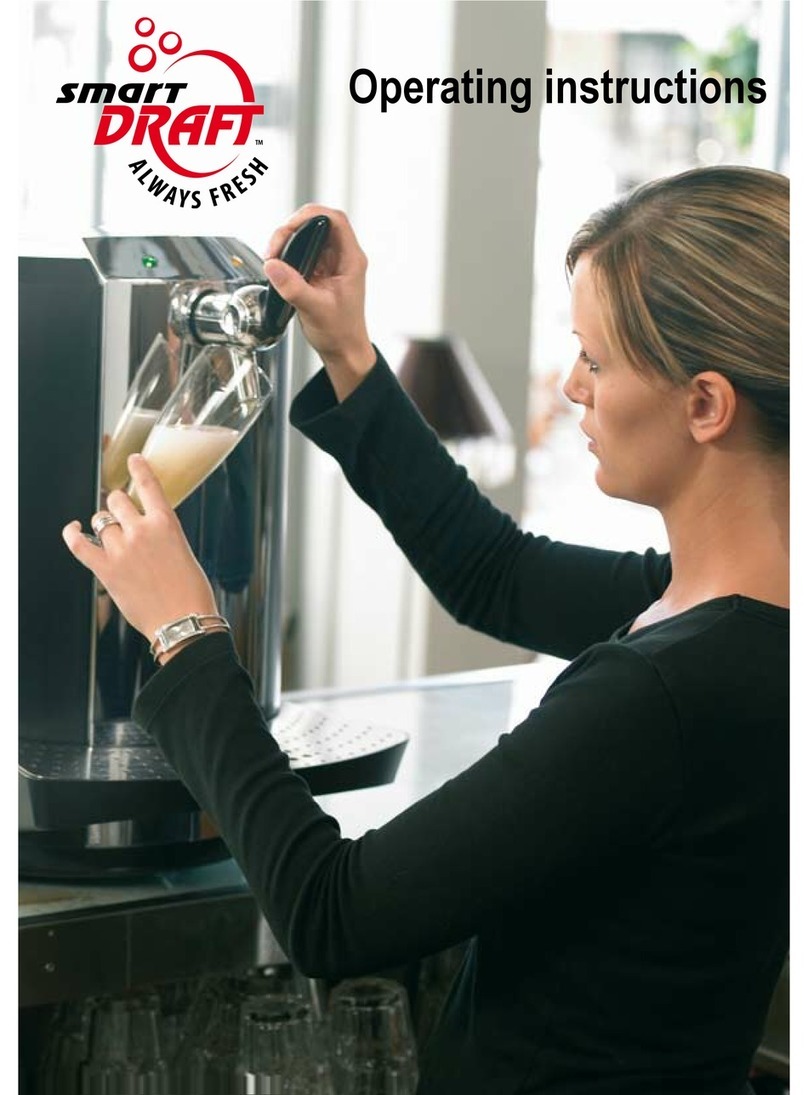 smartDRAFT Beverage Dispenser Manual de usuario