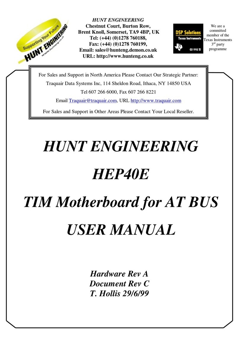 Hunt Engineering HEP40E Manual de usuario