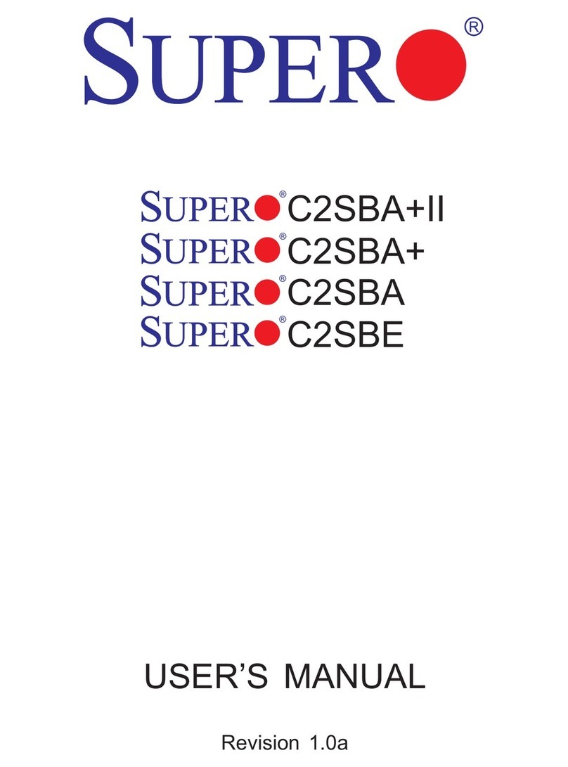 Supero C2SBA+II Manual de usuario