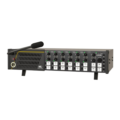 ASL INTERCOM PS 6379 Mk2 Manual de usuario