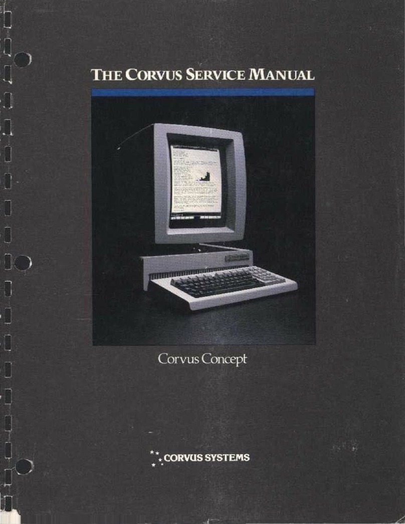 Corvus systems Corvus Concept Manual de usuario