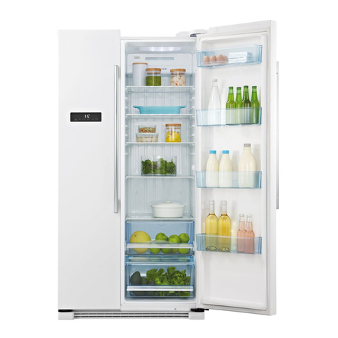 Haier HSBS628AS Instrucciones de montaje